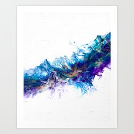 DNA Explosion Art Print