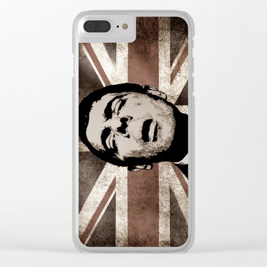 UK BEAN Clear iPhone Case