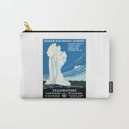 1938 Yellowstone National Park Poster Carry-All Pouch