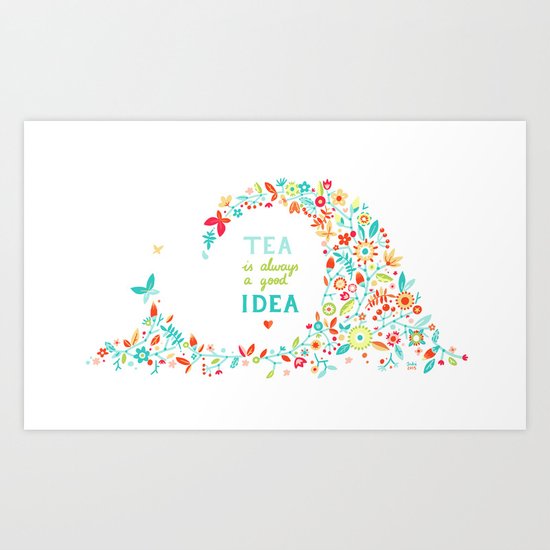 Tea Idea Art Print