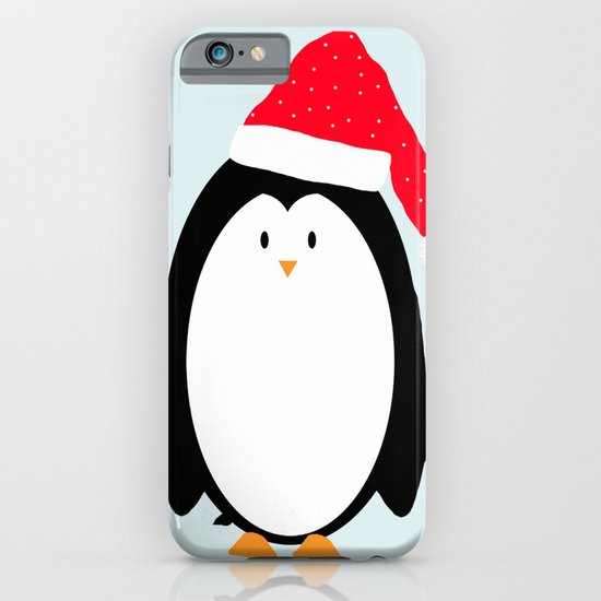 Christmas Penguin iPhone & iPod Case