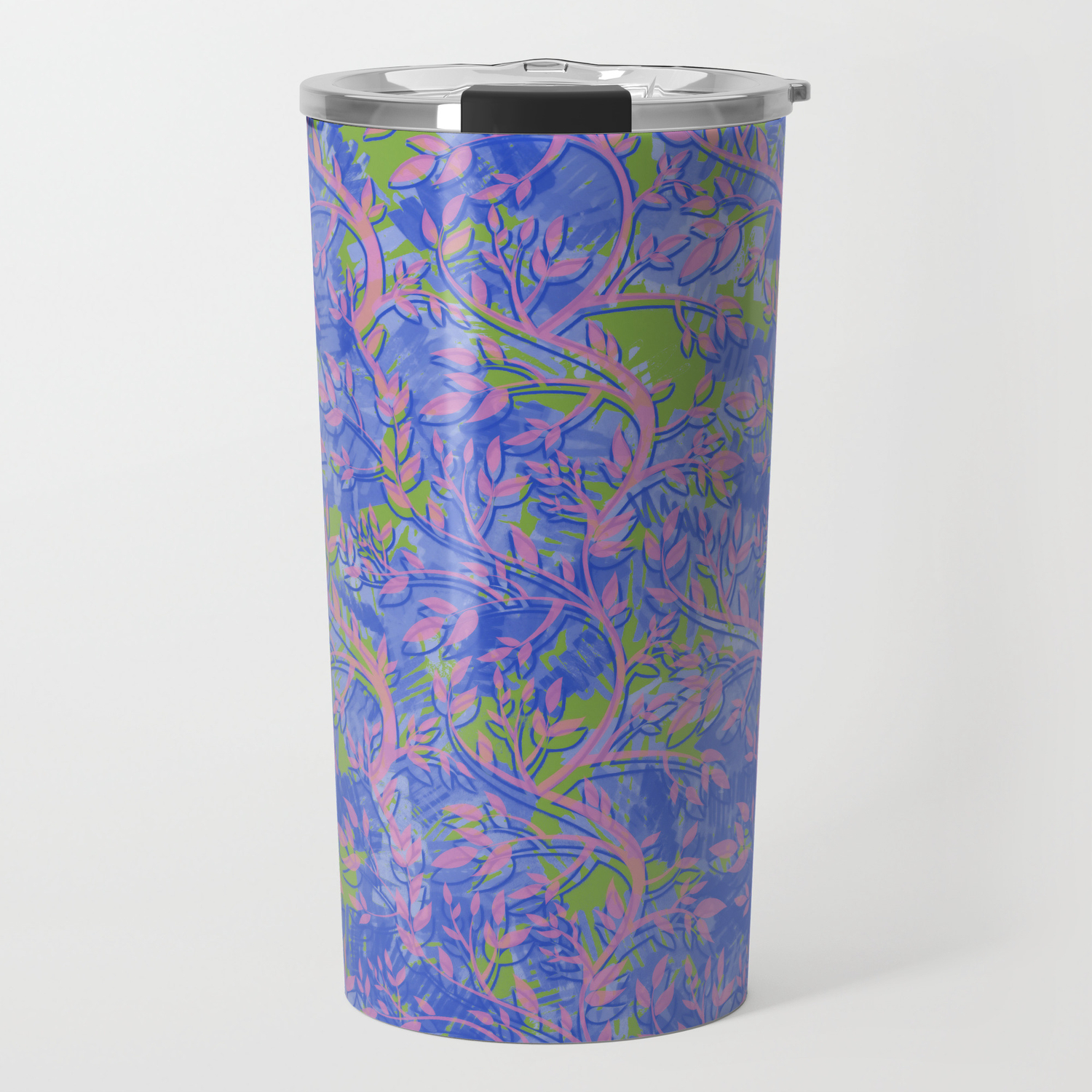 Shoots Stems And Leaves Abstract Travel Mug By Mariabiro Society6