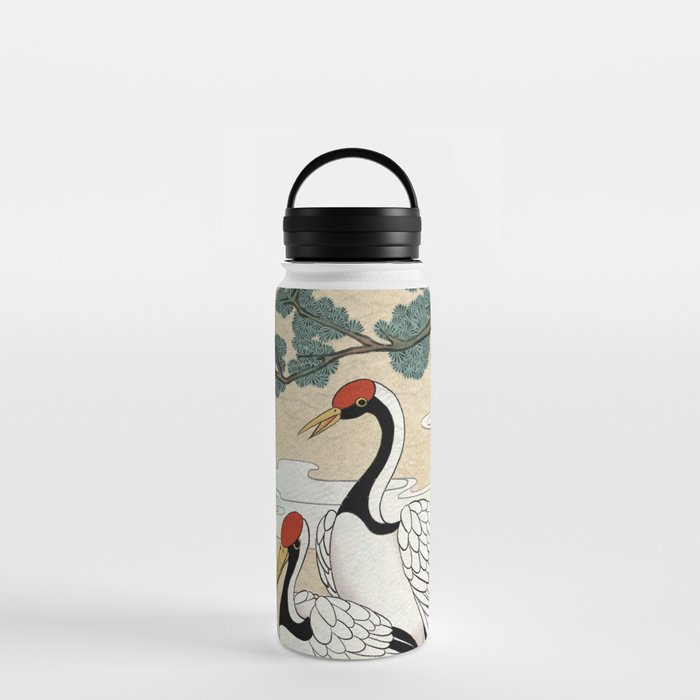 Minhwa: Pine Tree and Cranes B Type Water Bottle