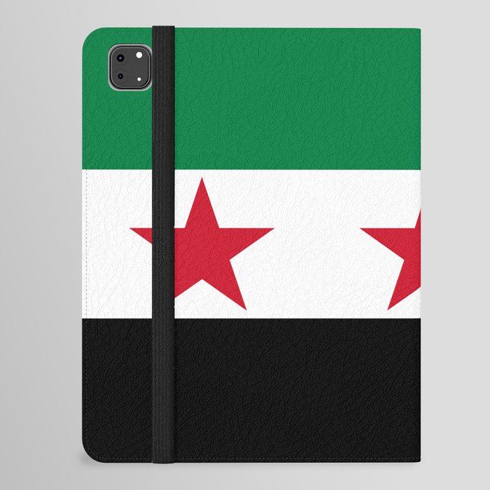 Independence flag of Syria iPad Folio Case