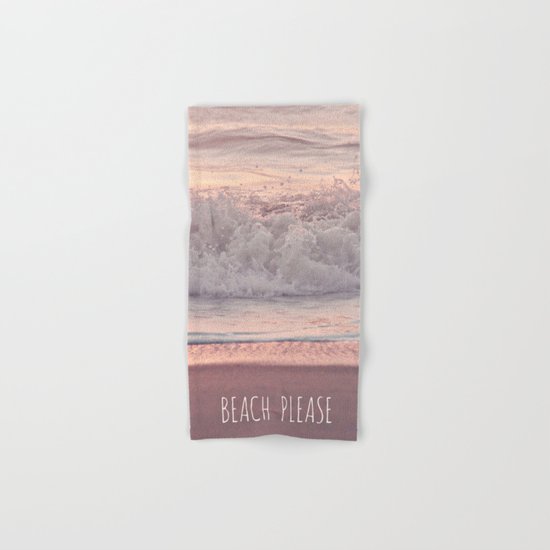 BEACH PLEASE Hand & Bath Towel