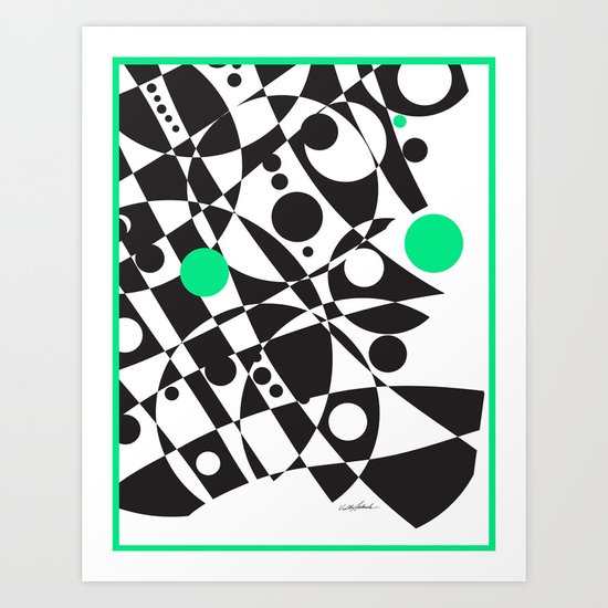 A Touch of Verde Art Print
