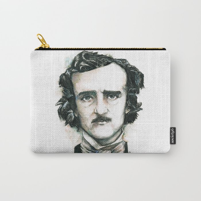 Edgar Allan Poe and Ravens Carry-All Pouch