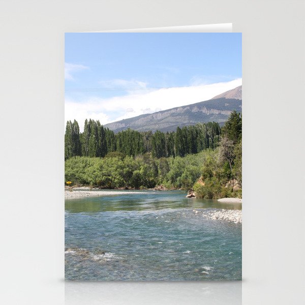 Argentina Photography - River Going Through The Beautiful Argentine Nature Stationery Cards