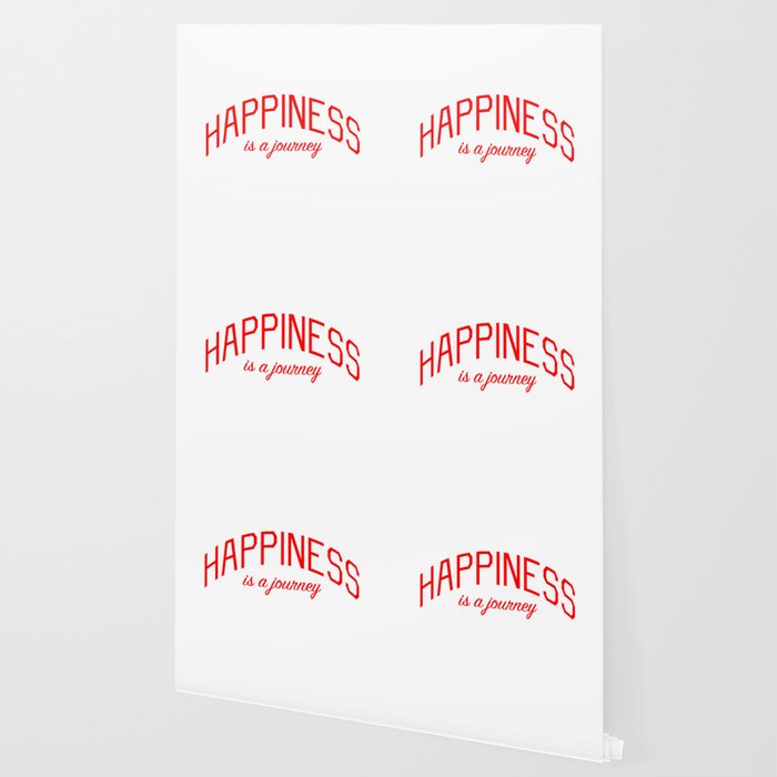 Happiness Is A Journey Mindfulness And Positivity Wallpaper By