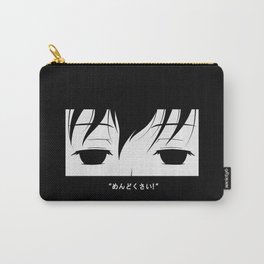 Lazy anime eyes Carry-All Pouch