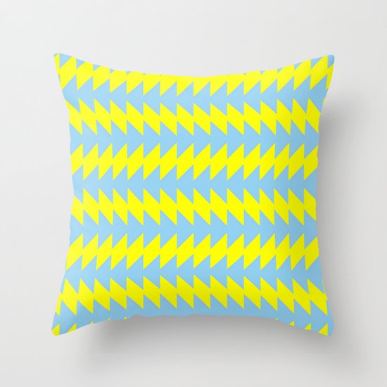Van Zanen Yellow & Blue Throw Pillow