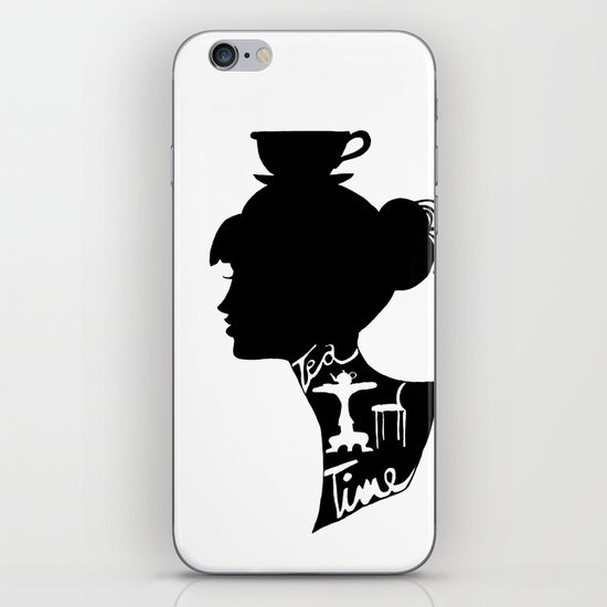 Tea Time iPhone & iPod Skin