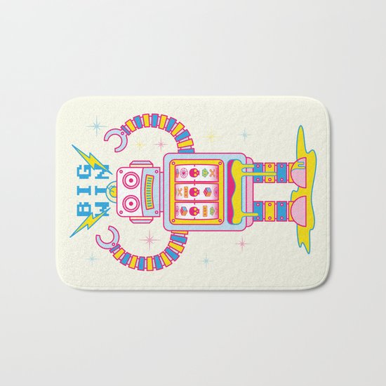 VEGASBOT 7000 Bath Mat