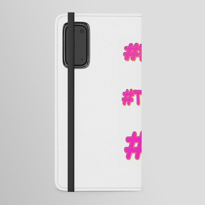 "PEACE EQUATION" Cute Design. Buy Now Android Wallet Case