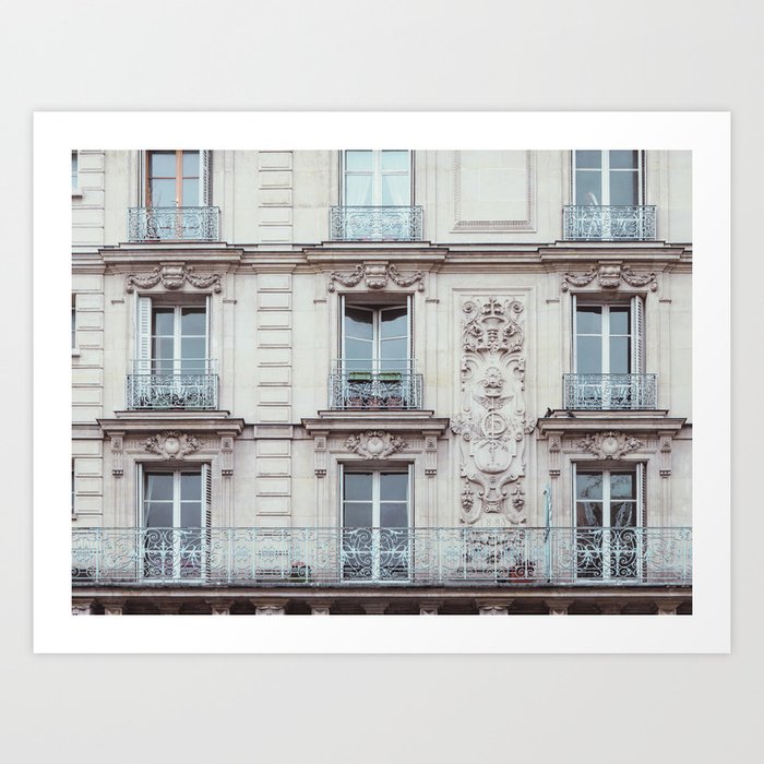 Parisian Architecture - Paris Travel Photography Art Print