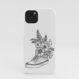 Floral shoe by Din Don iPhone Case