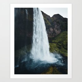 Seljalandsfoss Iceland Art Print