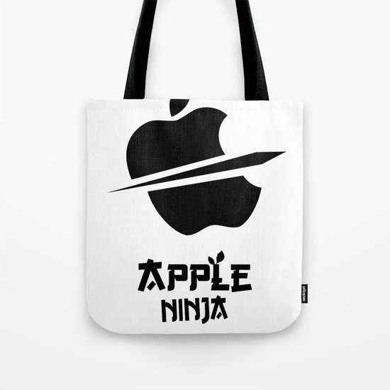 Apple Ninja Tote Bag