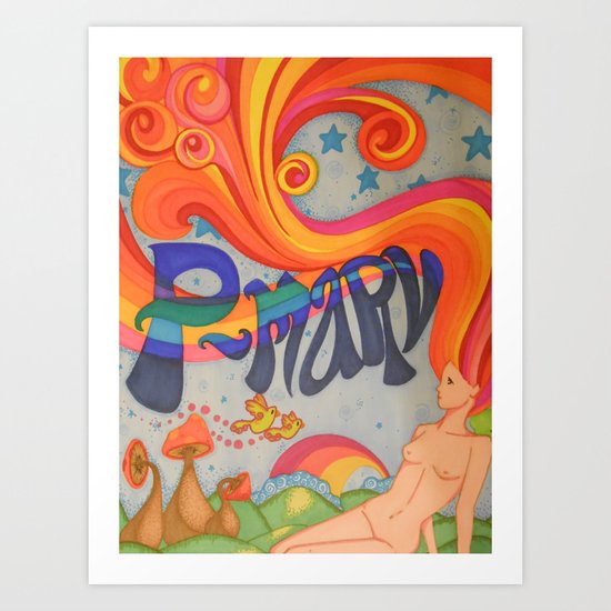 professor marvel Art Print