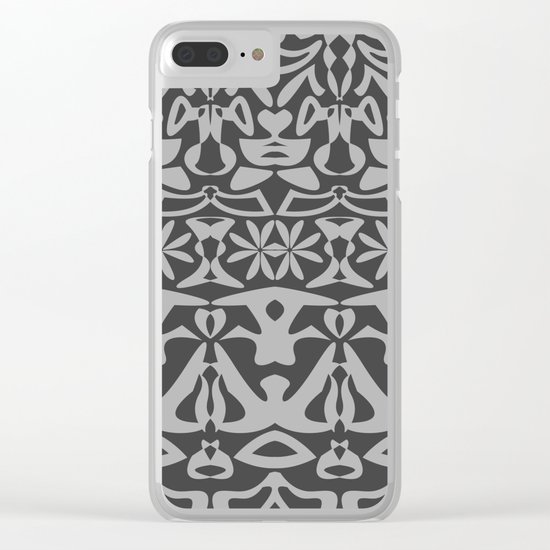 Pattern #40 Clear iPhone Case