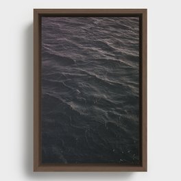 Vintage Ocean Framed Canvas