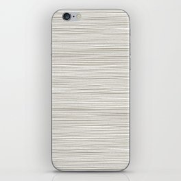 Boho Stripes . Sand iPhone Skin