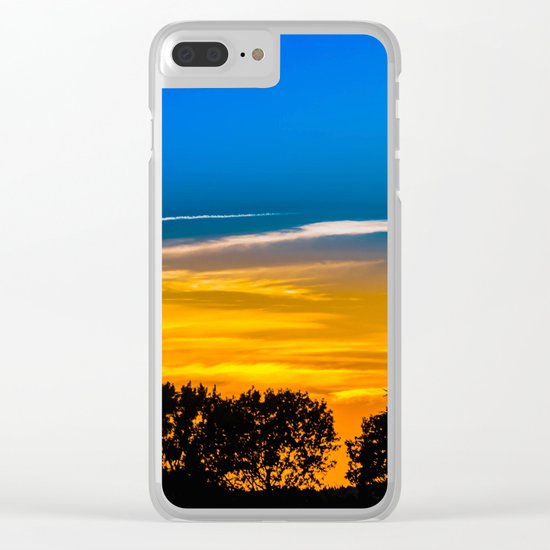 Golden Touch Clear iPhone Case