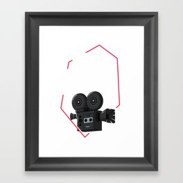 Film Director Filmmaker Filming Camera Filmmaking Framed Art Print