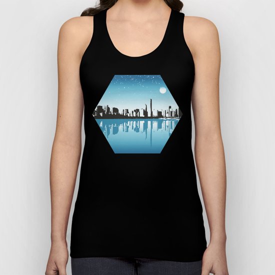 Cityscape Unisex Tank Top