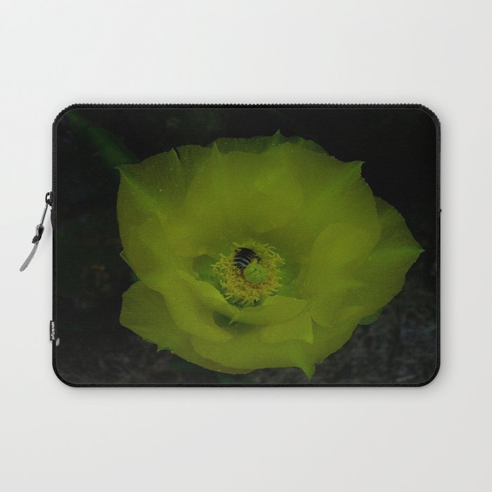 The Flower and the Bee Laptop Sleeve