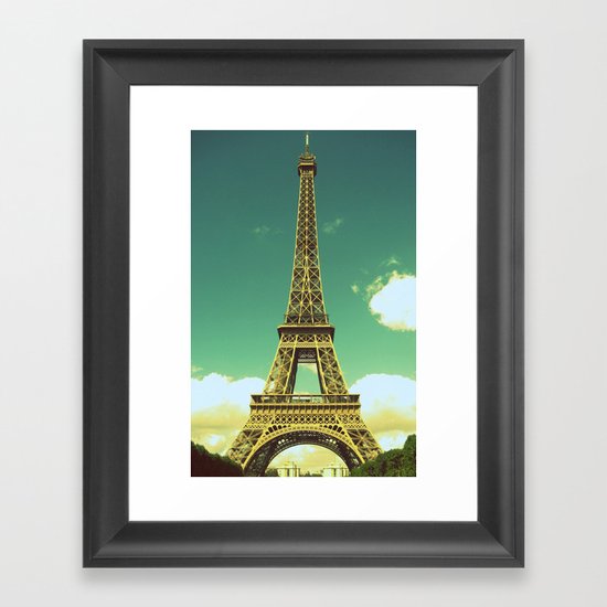 Eiffel Tower Paris Framed Art Print