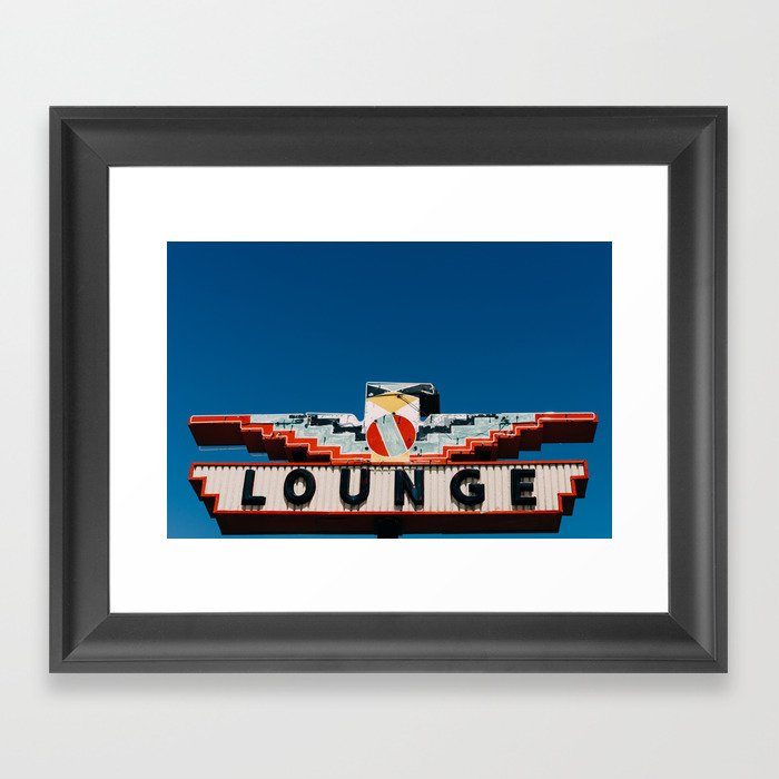 New Mexico Lounge Framed Art Print