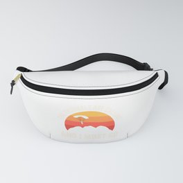 Thermals Are Calling and I Must Go Paragliding Paraglider Fanny Pack