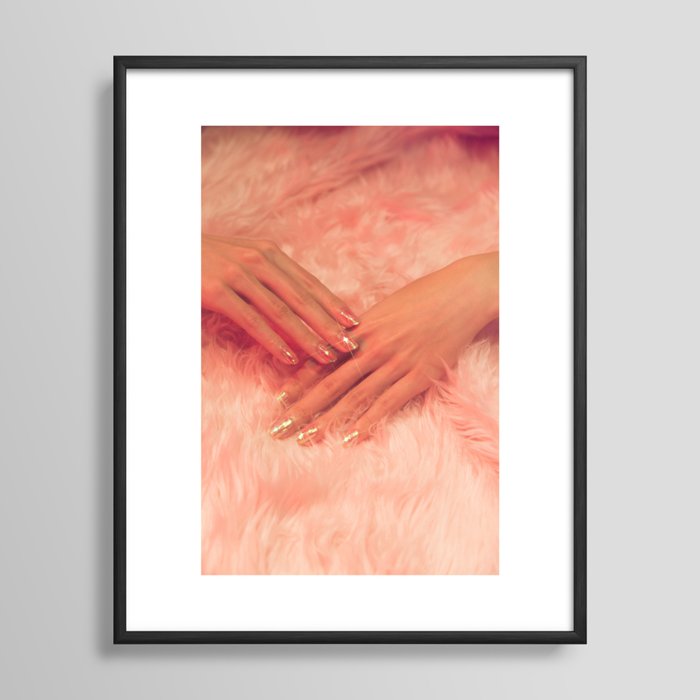 Nails Framed Art Print