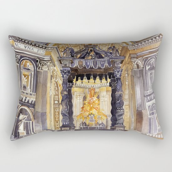 Saint Peter interior Rectangular Pillow