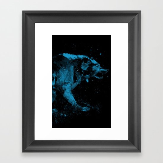 the watcher Framed Art Print