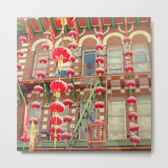 Chinatown III (San Francisco) Metal Print