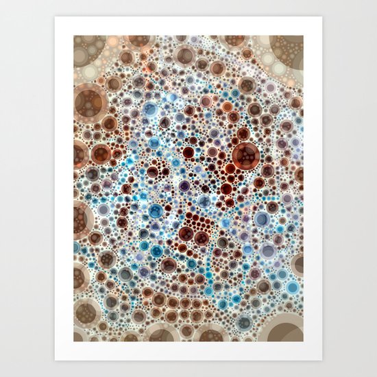 Chocolate Mousse Art Print