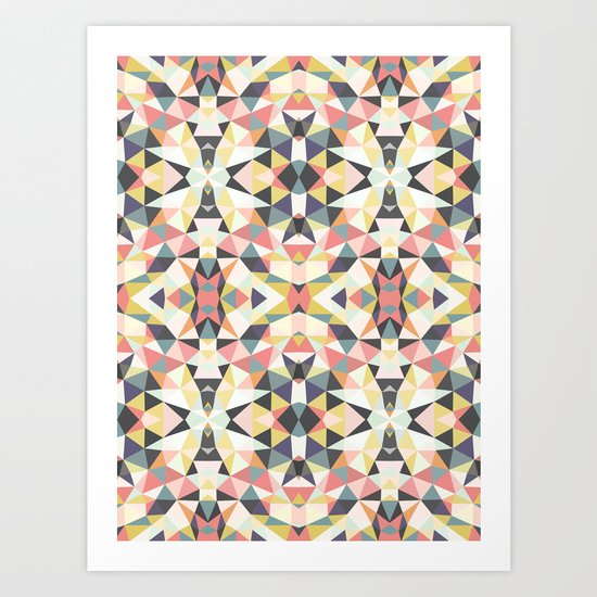 Deco Tribal Art Print
