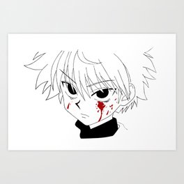 Killua Art Prints For Any Decor Style Society6