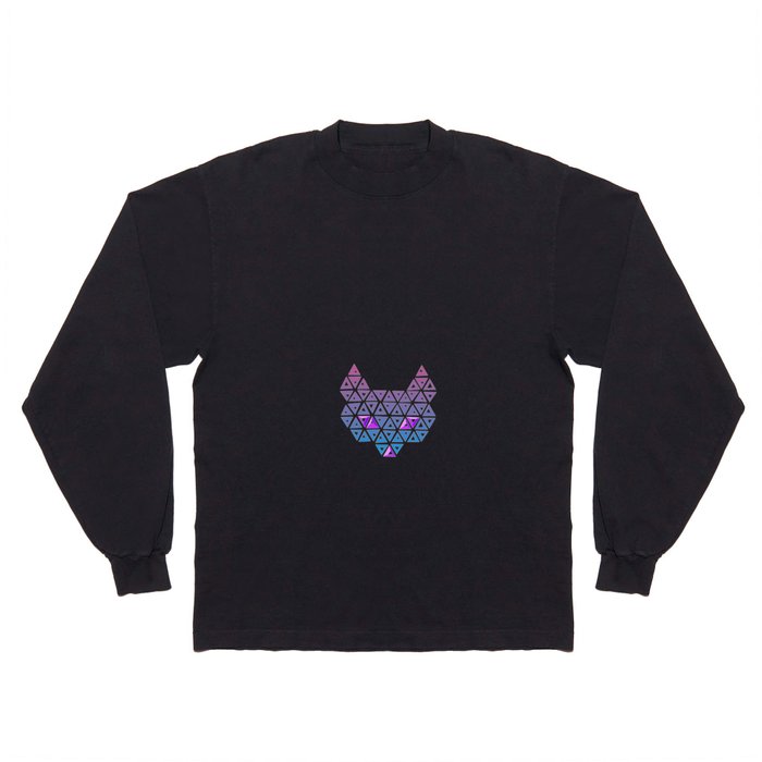 FakePixel - Purple Fox Long Sleeve T Shirt