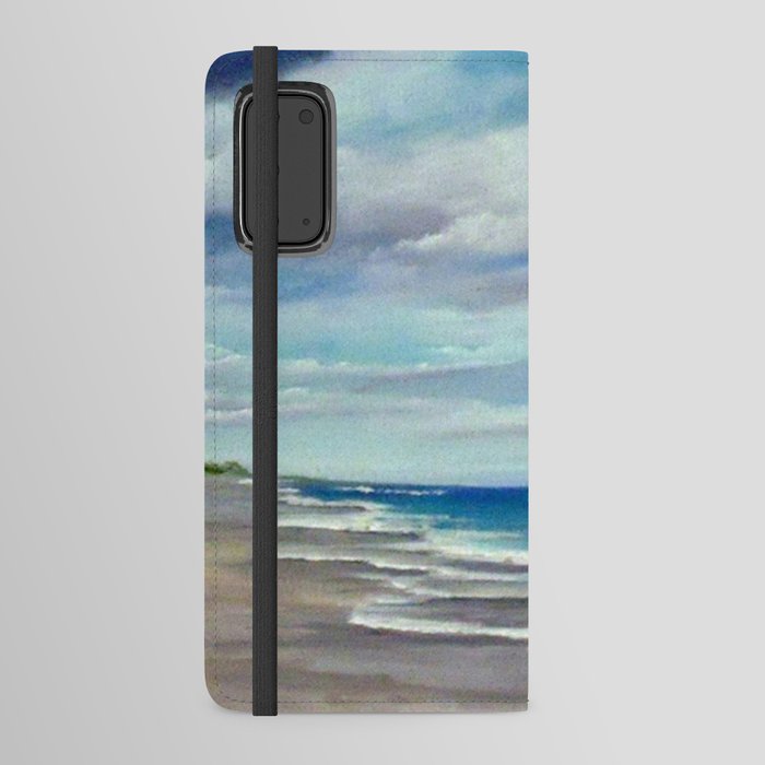 Summer Showers Seascape Android Wallet Case