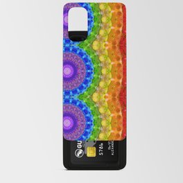 Colorful Chakra Mandala Art 3 By Sharon Cummings Android Card Case