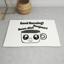 Good Morning Area & Throw Rug