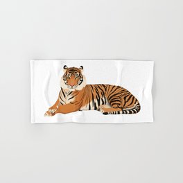 Tiger Hand & Bath Towel