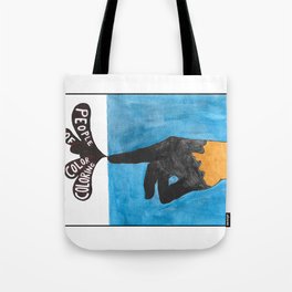 people of color coloring Tote Bag