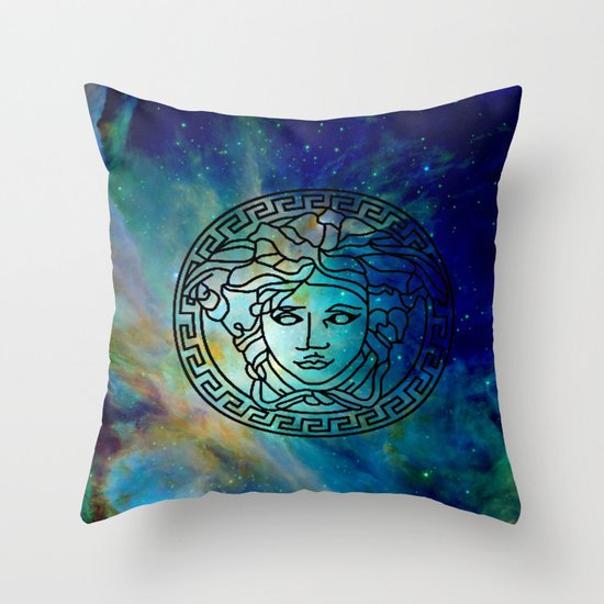 Versace Nebula Throw Pillow