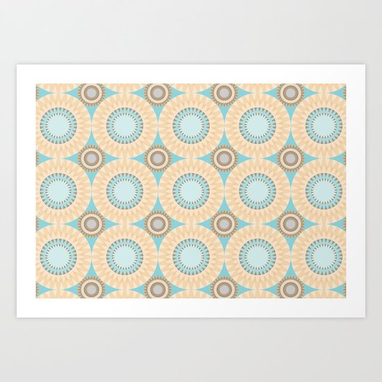 Sunny Tropics Art Print