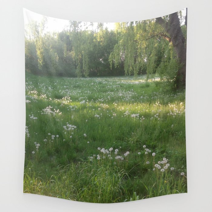 Lawn Wishes Wall Tapestry