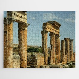 Hierapolis Ruins Pamukkale Turkiye Jigsaw Puzzle
